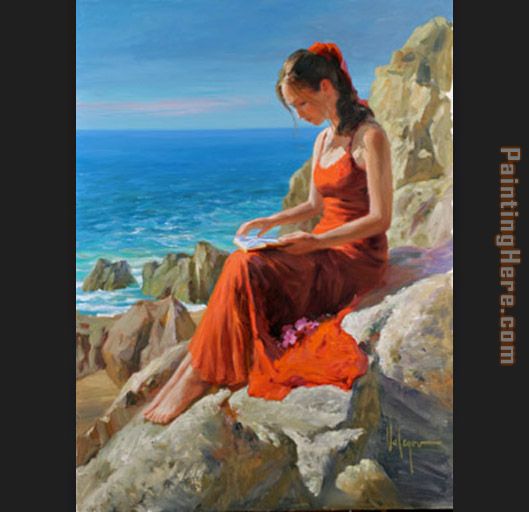 Seaside Sonnet painting - Vladimir Volegov Seaside Sonnet art painting